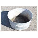 Rustic/Farmhouse Cute Galvanized Wash Tub
