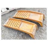 (2) Steel Car Ramps