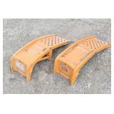 (2) Steel Car Ramps