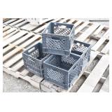 (5) Dairy Crates