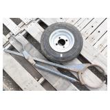 Super Trail Tire 4.80-8 Plus Irrigation Pipe