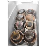 Flower Arrangement Tin Cans