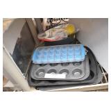 Collection of Muffin Tins, Springform Cake Pan..