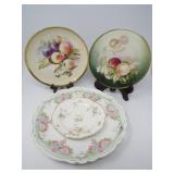 Haviland Limoges Plate, Bavaria Hand Painted