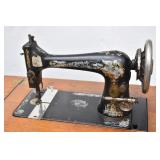 Antique 1908 Singer Treadle Sewing Machine & Stand
