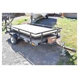 Small Double Deck Utility Trailer