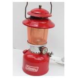 Repurposed Coleman 210A Lantern Lamp
