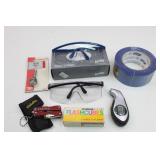 Safety Glasses, Painters Tape, & More