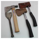 (3) 14" Axes