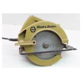 B & D 7 1/4" Circular Saw