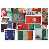 Large Lot of Maritime Boat Flags of the World