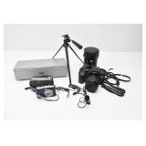 Nikon Cool Pix Camera, Canon Eos Rebel Camera, &