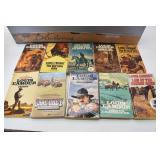 (34) Various Zane Grey & Louis Lamour Books