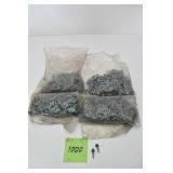 (1000) 1" Green Sheet Metal Screws