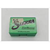 (100) Sierra 30 Cal .308 125 Gr Spitzer Bullets