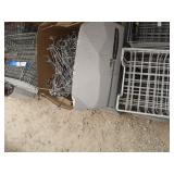 Large Lot of Metal/Wire Baskets w/Brackets