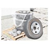 Four LT265 70R17 Cooper Tires & Rims