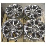 Four Chrome Rims.