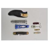 (8) Knives: Maxam Folding Knife 8.25", Butterfly