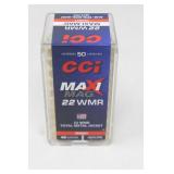 (50rds) CCI Maxi Mag. 22WMR 40gr. Target Ammo