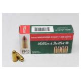 (50rds) Lellier & Bellot 9mm FMJ .380 Auto Ammo