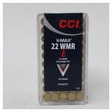 (50rds) CCI V-Max 22 WMR 30gr. Varmit Ammo