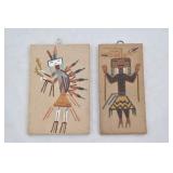 (2) Navajo Sand Painting Pictures