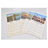 1948-1956 UNION PACIFIC RAILROAD CALENDARS