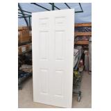 (36") White Exterior Door