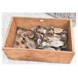 Collection of Vintage Metal Roller Skates i