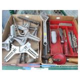 Adjustable Wrench, Bits, Battery Terminal