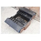 Metal Tool Box w/organizer Trays Inside