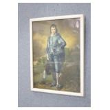 The Blue Boy Art Print