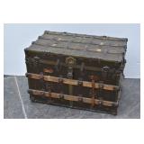 Steamer Trunk w/ Removable Center Tray
