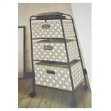 Essential Home 3-Drawer Cart NIB