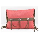 Hi-End Accents Western Throw Pillow w/Fringe