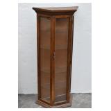 Small Curio Cabinet w/5 Glass Shelves