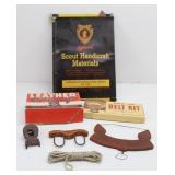 Boy Scout Handicraft Materials, Neckerchief Slide