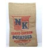 NK IDAHO-OREGON Burlap Sack 100 LBS Potato Bag