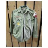 Boy Scouts Official Shirt & Wool Army Pants