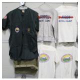 Boy Scout Shirt w/ Patches, Camp Shirts, Shorts