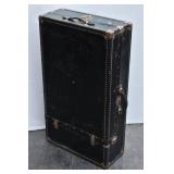 Vintage Steamer  Black Wardrobe Trunk