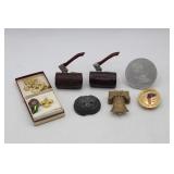 Collection of Boy Scout Pins & Neckerchief Slides