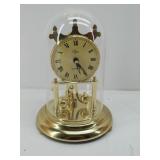ELGIN Anniversary Clock with Glass Dome