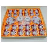 42 Pc Diminutive Tea Set, Service for 12-looks New