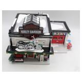 Snow Village "Harley-Davidson Motorcycle Shop"