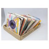 Collection of (86) 45 rpm Records w/ Paper Sleeves