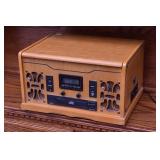 Record/Radio/Compact Disc Player Vintage Look