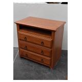 (3) Drawer Dresser w/Open Shelf