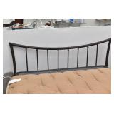 Metal Queen Size Bed Frame Footboard & Headboard